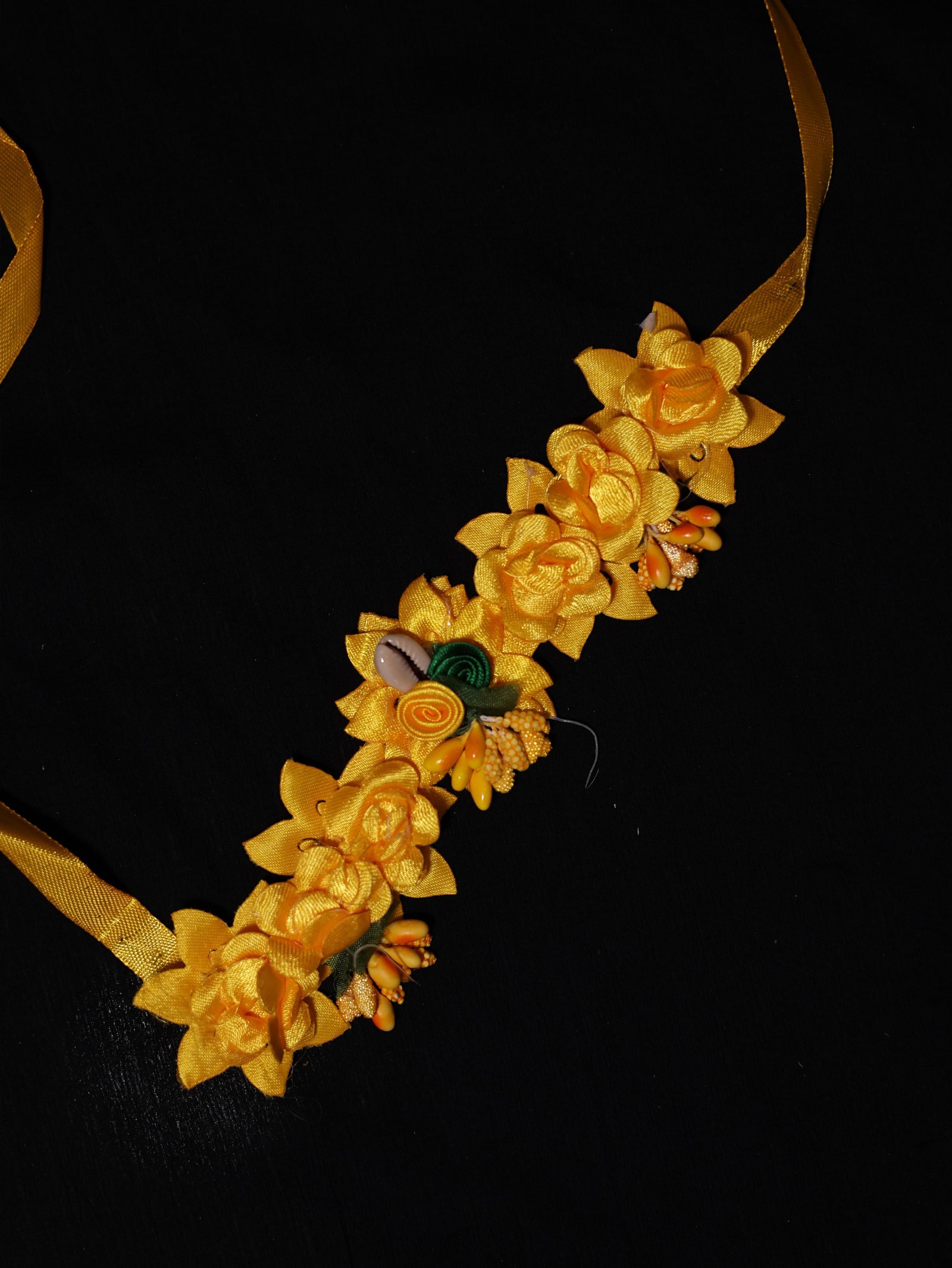 Sunshine Bloom Bridal Haldi Jewellery Set - Image 8